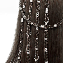 Load image into Gallery viewer, 80pcs Dreadlock Hair Beads Alloy Hollow Hair Braid Rings For Girls Women Stylish Hair Jewelry Locks for Braids Hair Accessories

