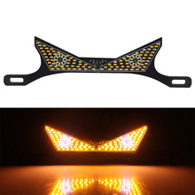 Load image into Gallery viewer, Universal Motorcycle License Plate Screw LED Running Light Angel Eyes Devil Eye Flashing Signal Light
