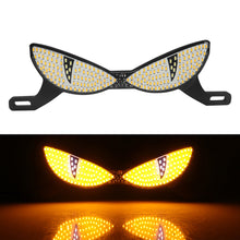 Load image into Gallery viewer, Universal Motorcycle License Plate Screw LED Running Light Angel Eyes Devil Eye Flashing Signal Light
