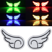 Load image into Gallery viewer, 2Pcs Motorcycle LED Angel's Wings Lights Turn Signal Lamp Motorcycle Decoration Lights Screw Light
