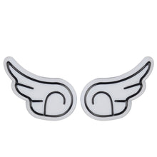 Load image into Gallery viewer, 2Pcs Motorcycle LED Angel's Wings Lights Turn Signal Lamp Motorcycle Decoration Lights Screw Light
