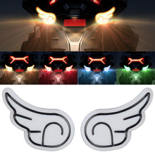 Load image into Gallery viewer, 2Pcs Motorcycle LED Angel's Wings Lights Turn Signal Lamp Motorcycle Decoration Lights Screw Light
