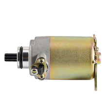 Load image into Gallery viewer, 9 Teeth Motorcycle ATV Starter Motor Starter Motor Metal Starter Motor Replacement for GY6‑125 Engine Scooter
