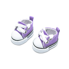 Load image into Gallery viewer, 17cm Cotton Canvas Shoes for Labubu Dolls Sports Boots Casual Doll Shoes 3.5cm Doll Accessories DIY Doll Toys
