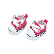 Load image into Gallery viewer, 17cm Cotton Canvas Shoes for Labubu Dolls Sports Boots Casual Doll Shoes 3.5cm Doll Accessories DIY Doll Toys
