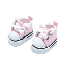 Load image into Gallery viewer, 17cm Cotton Canvas Shoes for Labubu Dolls Sports Boots Casual Doll Shoes 3.5cm Doll Accessories DIY Doll Toys
