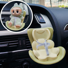 Load image into Gallery viewer, For LABUBU Air Outlet Safety Seat Car Mounted Macaron Doll Aromatherapy Clip Cartoon Toy Doll Car Cute Ornament
