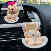 Load image into Gallery viewer, For LABUBU Air Outlet Safety Seat Car Mounted Macaron Doll Aromatherapy Clip Cartoon Toy Doll Car Cute Ornament
