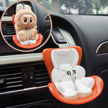 Load image into Gallery viewer, For LABUBU Air Outlet Safety Seat Car Mounted Macaron Doll Aromatherapy Clip Cartoon Toy Doll Car Cute Ornament
