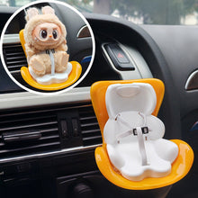 Load image into Gallery viewer, For LABUBU Air Outlet Safety Seat Car Mounted Macaron Doll Aromatherapy Clip Cartoon Toy Doll Car Cute Ornament
