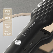 Load image into Gallery viewer, Multi-Function Adjustable Temperature Iron Curling &amp; Straightening Iron Wet to Dry Flat Iron Bangs Styling Tool
