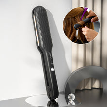 Load image into Gallery viewer, Multi-Function Adjustable Temperature Iron Curling &amp; Straightening Iron Wet to Dry Flat Iron Bangs Styling Tool
