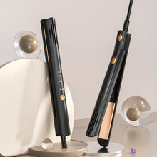 Load image into Gallery viewer, 2-in-1 Hair Styler Compact Quick Heat Frizz Free Travel Hair Straightener Professional Hair Styler Tool
