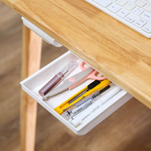 Load image into Gallery viewer, Creative Hidden Drawer Organizer Sticky Small Drawer Under Desk Space-saving Adhesive Stationery Holder Organizer Office/Home Use
