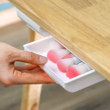 Load image into Gallery viewer, Creative Hidden Drawer Organizer Sticky Small Drawer Under Desk Space-saving Adhesive Stationery Holder Organizer Office/Home Use
