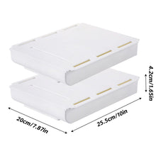Load image into Gallery viewer, Creative Hidden Drawer Organizer Sticky Small Drawer Under Desk Space-saving Adhesive Stationery Holder Organizer Office/Home Use
