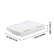 Load image into Gallery viewer, Creative Hidden Drawer Organizer Sticky Small Drawer Under Desk Space-saving Adhesive Stationery Holder Organizer Office/Home Use

