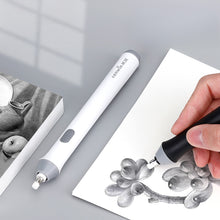 Load image into Gallery viewer, Electric Sketch Eraser With Refills Battery-Powered Highlighter Eraser for Artists Sketching Drawing Quick Erase Tool
