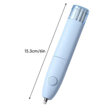 Load image into Gallery viewer, Electric Sketch Eraser Pen with 10pcs Refills Auto Rotating Battery-Powered for Artists/Drawing Students Sketching Highlighter Erase Pencil Tool
