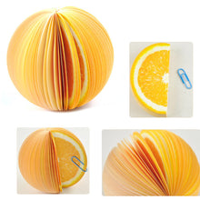 Load image into Gallery viewer, Ins Fruit Sticky Notes Creative 3D Fruit-Shaped Memo Pads Portable Multi-Shaped Student Reward Stickers Gift Set
