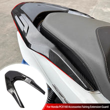 Load image into Gallery viewer, Carbon Fiber ABS Motorcycle Body Modification Motorbike Rear Decorative Cover for Honda PCX160 Accessories Fairing Extension Guard
