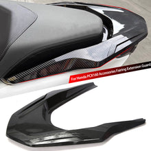 Load image into Gallery viewer, Carbon Fiber ABS Motorcycle Body Modification Motorbike Rear Decorative Cover for Honda PCX160 Accessories Fairing Extension Guard
