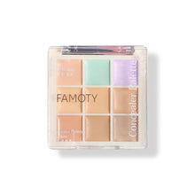 Load image into Gallery viewer, 9 Colors Face Concealer Highlighter Spotty Acne Print Dark Eye Circles Tear Gap Brightening Skin Tone Long-lasting

