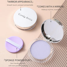 Load image into Gallery viewer, Matte Oil Control Makeup Pressed Powder Waterproof Sweatproof Long-lasting Concealer Setting Powder Makeup Cosmetics
