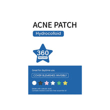 Load image into Gallery viewer, 360pcs Acne Patch Mild Non-irritating Lightens Acne Hydrocolloid Acne Sticker Anti-Acne Hydrocolloid Patches
