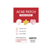 Load image into Gallery viewer, 360pcs Acne Patch Mild Non-irritating Lightens Acne Hydrocolloid Acne Sticker Anti-Acne Hydrocolloid Patches
