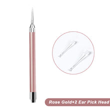 Load image into Gallery viewer, Baby Ear Cleaner Spoon Ear Digger LED Flash Light Visual Children Earpick Visual Children Earpick Ear Cleaning Kit
