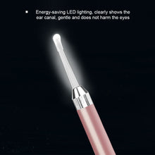 Load image into Gallery viewer, Baby Ear Cleaner Spoon Ear Digger LED Flash Light Visual Children Earpick Visual Children Earpick Ear Cleaning Kit
