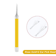 Load image into Gallery viewer, Baby Ear Cleaner Spoon Ear Digger LED Flash Light Visual Children Earpick Visual Children Earpick Ear Cleaning Kit
