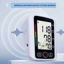 Load image into Gallery viewer, Digital Blood Pressure Monitor Arm Sphygmomanometer Heart Rate Pulse Meters Big Screen Automatic Tonometer with Cuff
