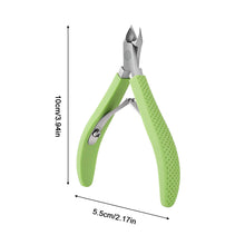 Load image into Gallery viewer, Nail Cuticle Dead Skin Scissors Stainless Steel Diagonal Nail Clipper Dead Skin Remover Pedicure Nail Cutters Tool
