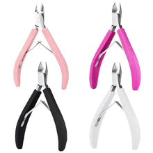 Load image into Gallery viewer, Nail Cuticle Dead Skin Scissors Stainless Steel Diagonal Nail Clipper Dead Skin Remover Pedicure Nail Cutters Tool
