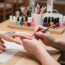 Load image into Gallery viewer, 9Pcs Nail Art Liner Nail Brush Liner DIY Painting Pen Manicure Acrylic Drawing Brush for Nails Tip Display Carving Art Painting Tool
