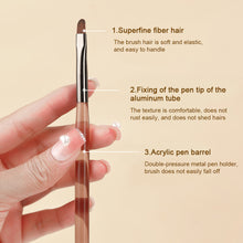 Load image into Gallery viewer, 9Pcs Nail Art Liner Nail Brush Liner DIY Painting Pen Manicure Acrylic Drawing Brush for Nails Tip Display Carving Art Painting Tool
