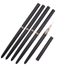 Load image into Gallery viewer, 5Pcs Nail Art Liner Nail Brush Liner DIY Painting Pen Manicure Acrylic Drawing Brush for Nails Tip Display Carving Art Painting Tool
