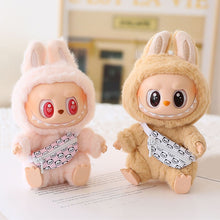 Load image into Gallery viewer, Doll Bag for 17cm Labubu BJD Plush Doll &amp; 1/12 BJD PU Crossbody Bag Doll Accessories Mini Clothes
