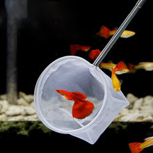 Load image into Gallery viewer, 3D Aquarium Fish Net Extendable Handle Soft Mesh Safe for Catching Fish Shrimp Aquarium Accessories
