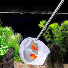 Load image into Gallery viewer, 3D Aquarium Fish Net Extendable Handle Soft Mesh Safe for Catching Fish Shrimp Aquarium Accessories
