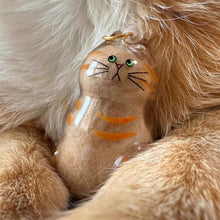 Load image into Gallery viewer, 1/6pcs Kawaii Cat Hair Storage Box Transparent Pet Hair Keepsake Pendant for Pet Memorial Healing Pendant Cat Lover Keyring Accessory
