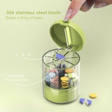 Load image into Gallery viewer, 7-Day 2In1 Pill Cases Portable with Pill Cutter Travel Vitamin Box Pill Organizer Container Organizer Storage Fish Oils Hygienic Medication Organizer
