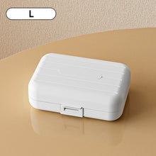 Load image into Gallery viewer, Small Pill Organizer Box with Compartments Portable Pill Case Leak-Proof Medicine Pill Dispenser Travel Elderly Daily Pill Management
