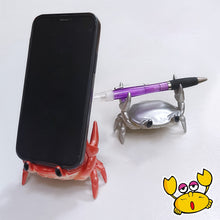 Load image into Gallery viewer, Easy to Hold Useful Weightlifting Crab Pen Holder Bright Color Crab Pen Holder Simulation for Students

