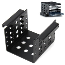 Load image into Gallery viewer, 4 Bay 2.5 inch to 3.5 inch SSD Hard Drive Enclosure Chassis Internal Mounting Adapter Bracket For PC Computer Tray Holder
