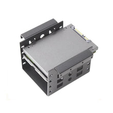 Load image into Gallery viewer, 4 Bay 2.5 inch to 3.5 inch SSD Hard Drive Enclosure Chassis Internal Mounting Adapter Bracket For PC Computer Tray Holder
