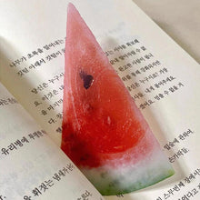 Load image into Gallery viewer, Creative Fruit Slice Bookmark With Simulation Funny Design Sense For INS Fixed Book Photography Cartoon Cute Note Bookmark
