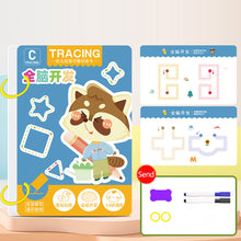 Load image into Gallery viewer, Magical Tracing Workbook Control Training Book Reusable Magic Practice Copybook Children Montessori Drawing Education Stationery
